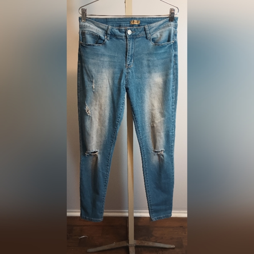 Faded jeans